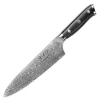 Kokkekniv 33,5 cm svart