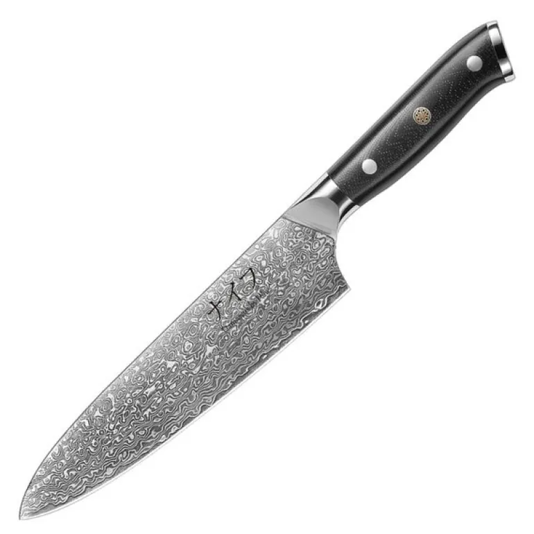 Kokkekniv 33,5 cm svart