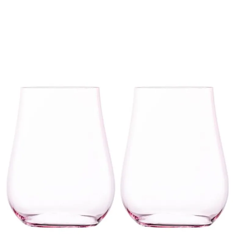 Kolibri tumbler vannglass 49,8 cl 2 stk rosé