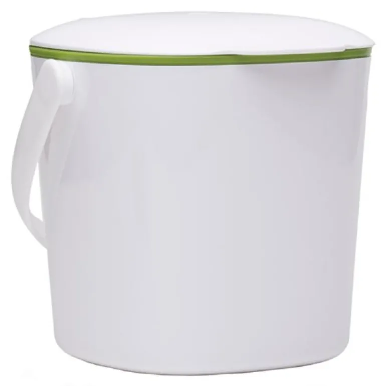 Kompostbeholder 2,8L hvit