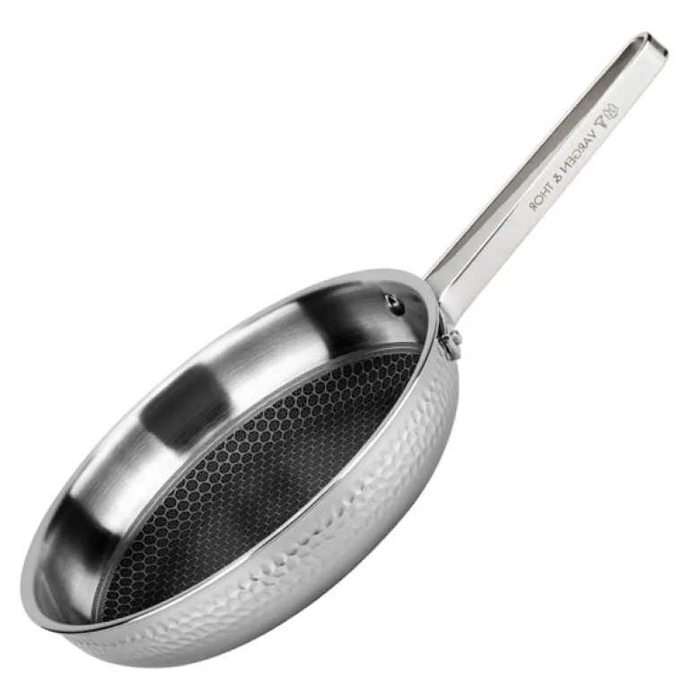 Korma stekepanne 22 cm hamret polert stål