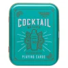 Kortstokk vannfast med etui Cocktail