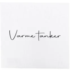 Kort 8x8 cm varme tanker