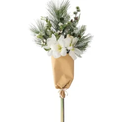 Kristin bukett kunstige blomster 105 cm hvit