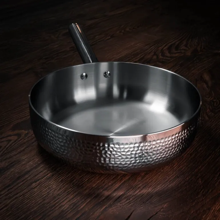 Kroma pastapanne 26 cm blankt stål