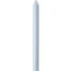 Kronelys 28 cm lys blå