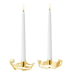 2026 kronelysestaker 1,8 cm 2 stk gull