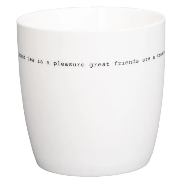 Krus Big Great Tea Is 45 cl hvit