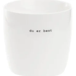 Krus du er best 30 cl hvit