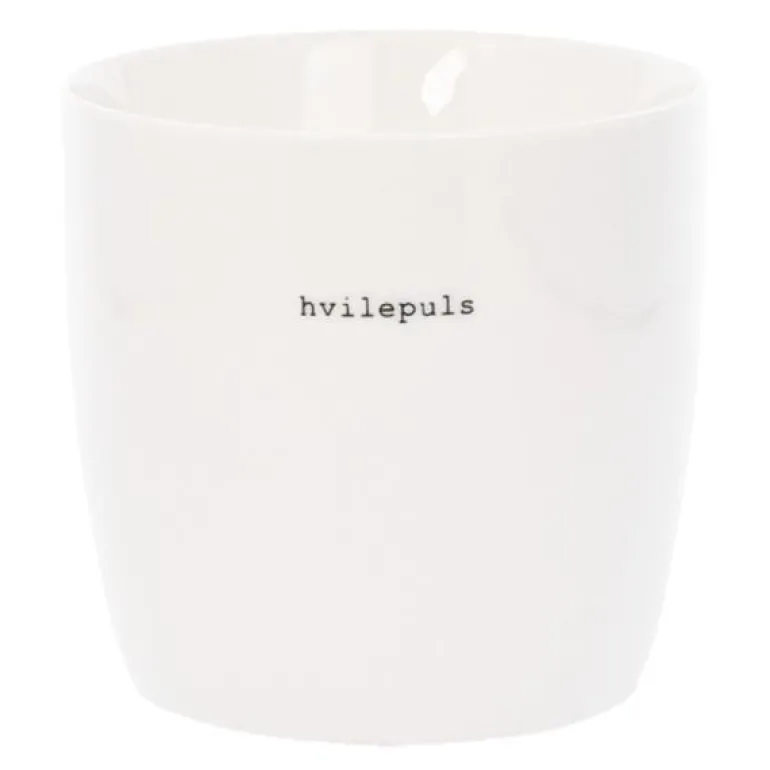 Krus hvilepuls 30 cl hvit