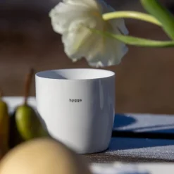 Krus hygge 30 cl hvit