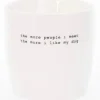 Krus the more people I meet 30 cl hvit