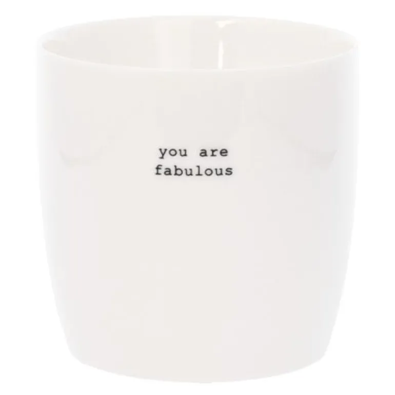 Krus you are fabulous 30 cl hvit