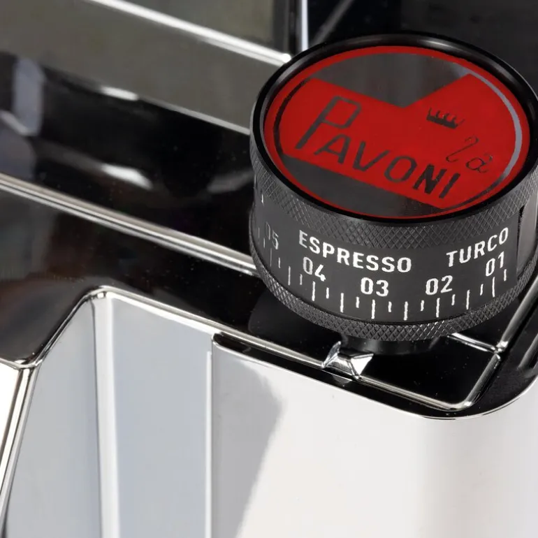 Kube mill kaffekvern 150g cromo polert stål