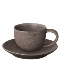 Kumi espressokopp  6 cl 2 stk mørk brun