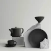 Kumi frokosttallerken 21 cm mørk brun