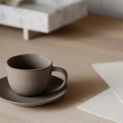 Kumi kaffekopp  19 cl 2 stk  lys brun