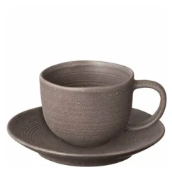 Kumi kaffekopp 19 cl 2 stk mørk brun