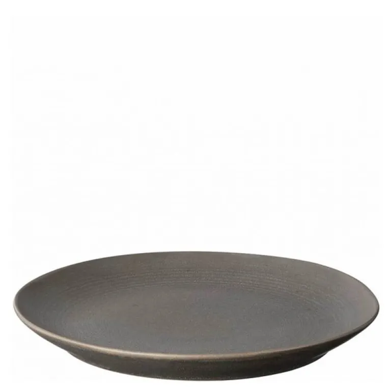 Kumi middagstallerken 26 cm mørk brun