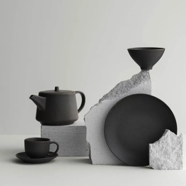 Kumi skål S 12 cm mørk brun