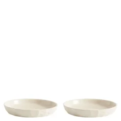 Kuri desserttallerken 16 cm 2 stk beige