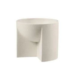 Kuru keramisk skål 16x14 cm beige