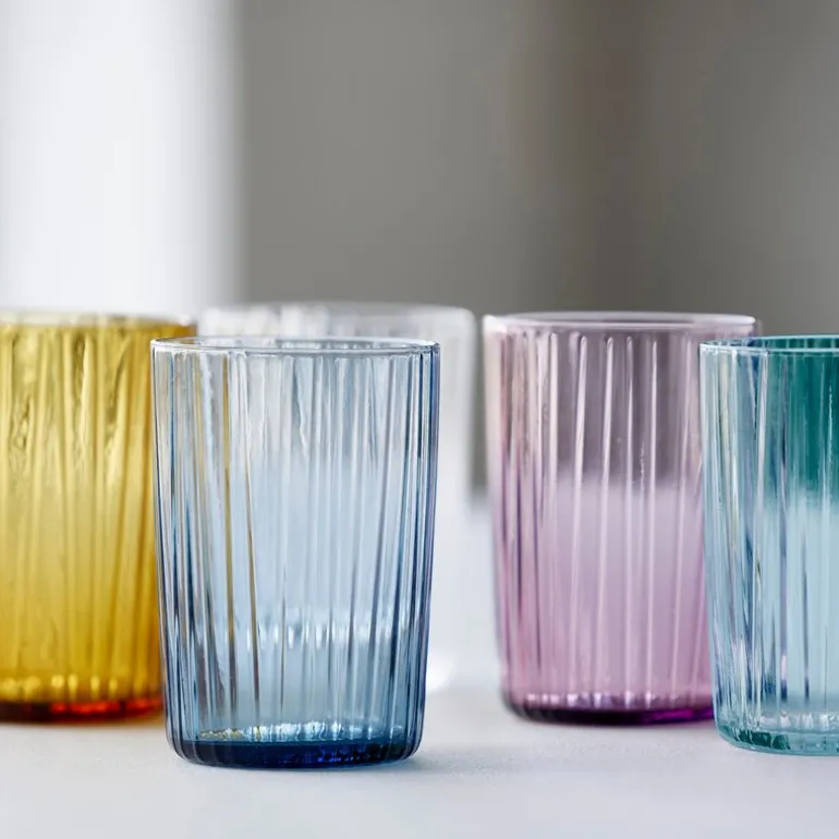Kusintha vannglass 28 cl 4 stk grønn