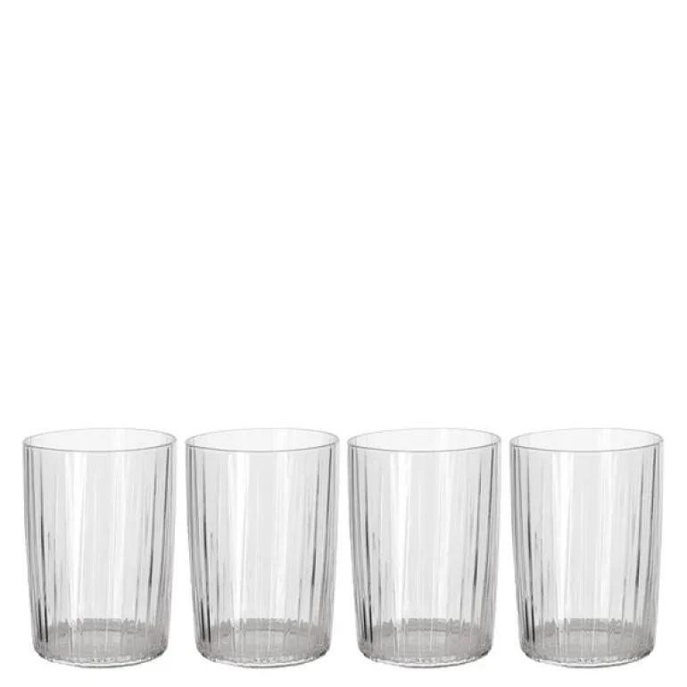 Kusintha vannglass 28 cl 4 stk klar