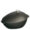La Cocotte blåskjellgryte 25 cm 2L svart
