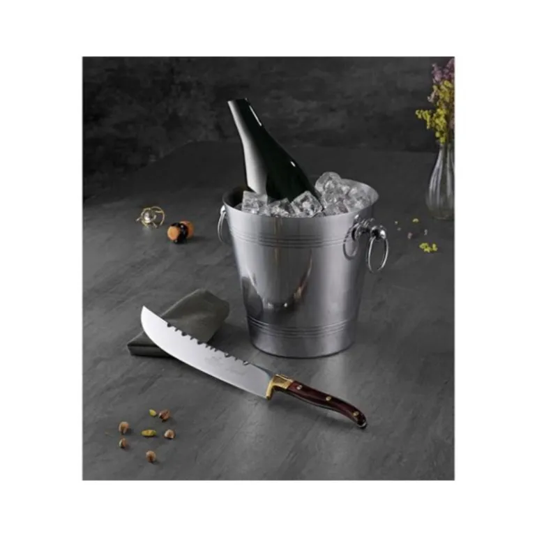 Laguiole champagnesabel 27 cm stål/tre