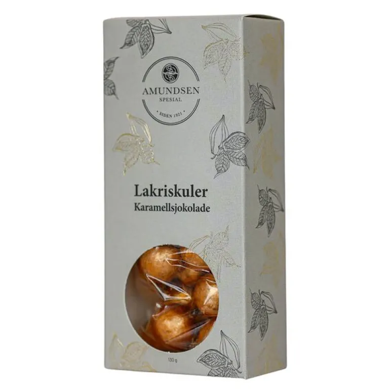 Lakriskuler 130 g karamellsjokolade