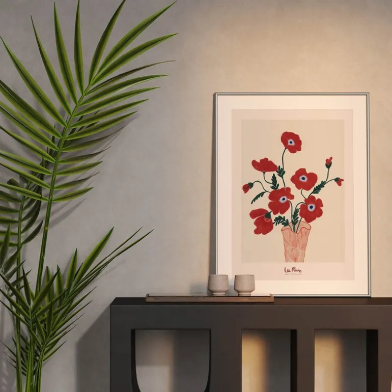 La Poire poster 50x70 cm poppies