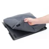 Laptray knebrett anti-slip 43x38 cm svart/grå