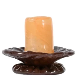 Lara lysestake xs 9 cm brun