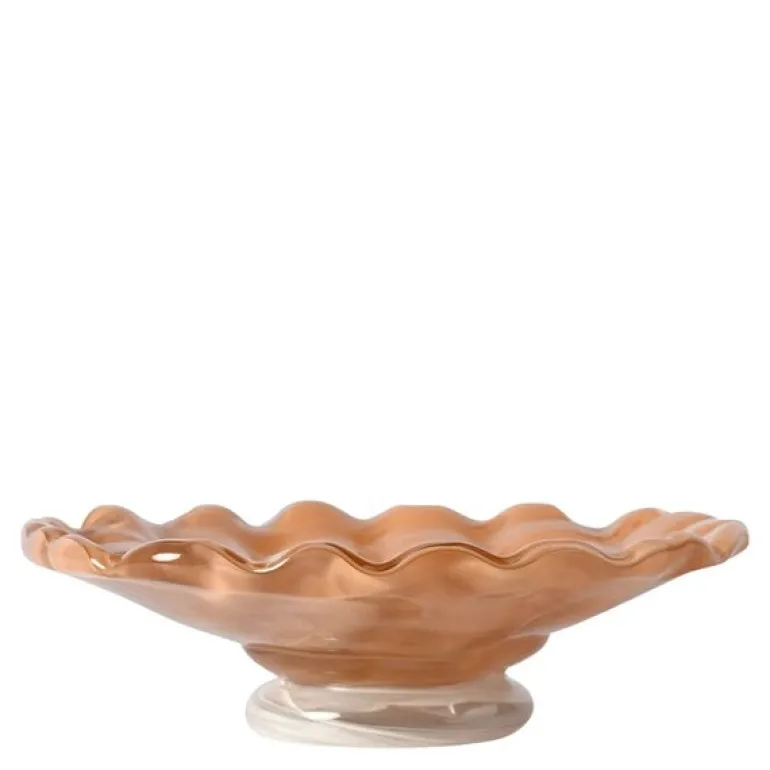 Laranne skål M 20x6 cm Fersken