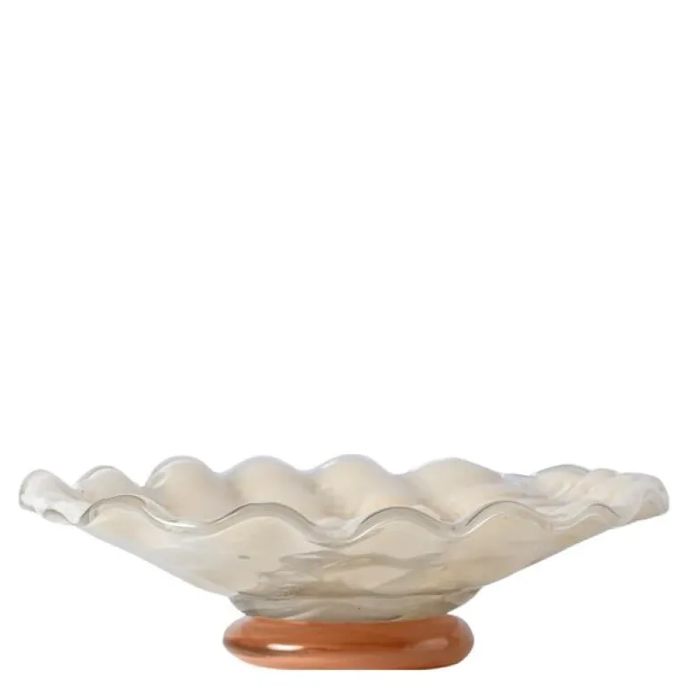 Laranne skål M 20x6 cm Off-white