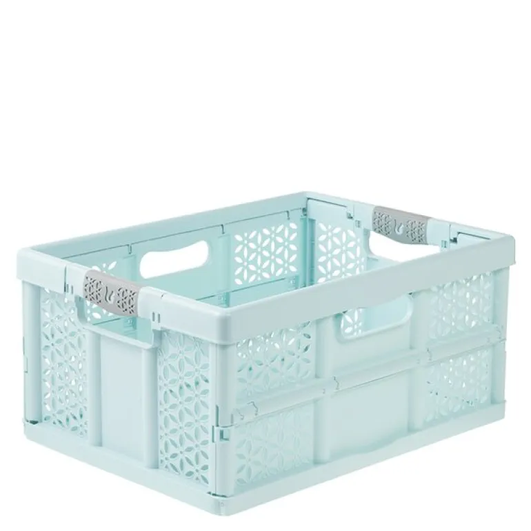 Lea oppbevaringsboks sammenleggbar 32L aquamarine