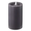LED kubbelys 7,5x12,5 cm dark gray