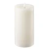LED kubbelys 7,5x15 cm ivory