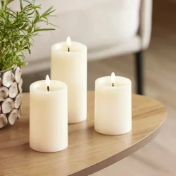 LED kubbelys 7,5x10 cm ivory