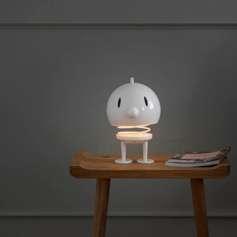 LED lampe XL 23 cm hvit
