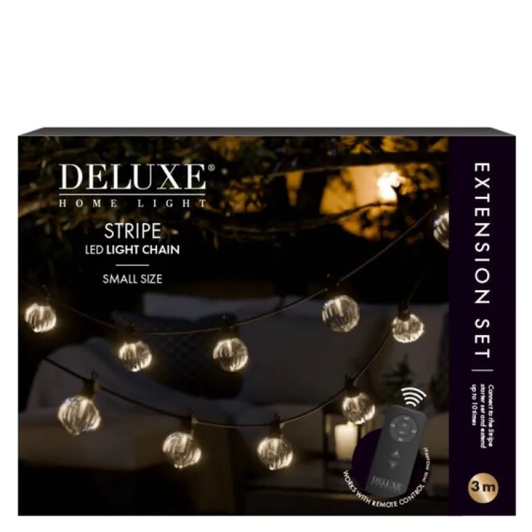 LED lyslenke ekstrasett liten 3 m stripe