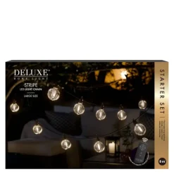 LED lyslenke startsett stor 8 m stripe