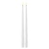 LED shiny dinner 2,2x28 cm 2 stk hvit