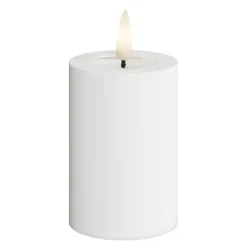 LED utendørs kubbelys 5 x 7,5 cm hvit