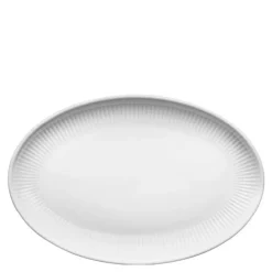 Legio Nova oval tallerken 24,5 cm hvit