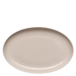 Legio Nova Palette oval coupe tallerken 24,5 cm beige