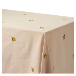 Lemon bordduk 250x145 cm beige/gul