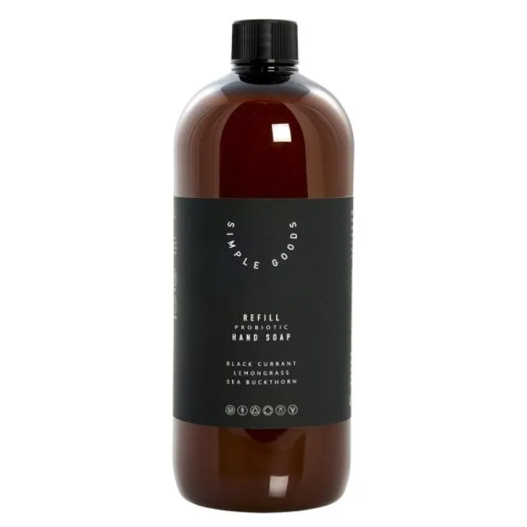 Lemongrass refill håndsåpe 1000 ml svart