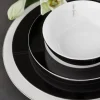 Lerk dyp tallerken 23 cm mørk